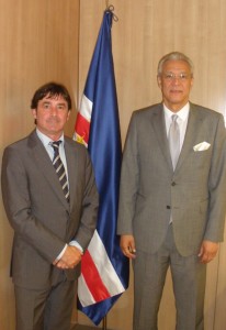 Exmo. Embajador de Cabo Verde en España y  Pte. África Avanza .