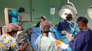 Africa Avanza ofrece y forma en cirugia laparóscopica en Cabo Verde 